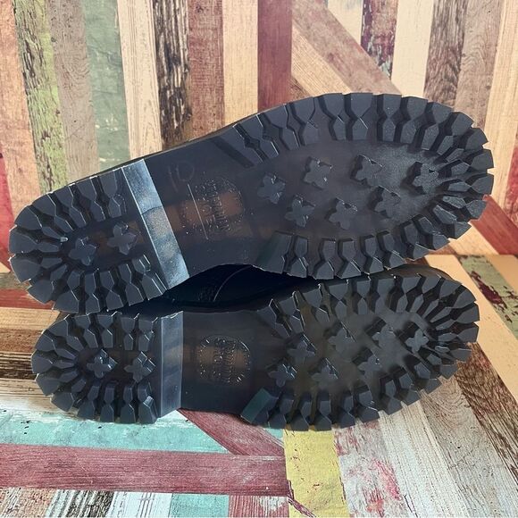 Vegetarian Shoes Boulder Boots w/Airseal Town Sole NWOB Womens Black Size 8 - Picture 9 of 10